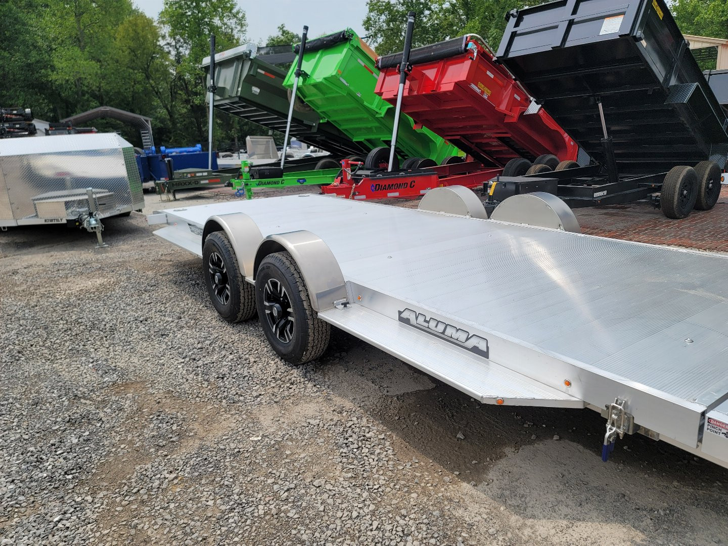 New 2025 Aluma 8220 ANN Car Hauler