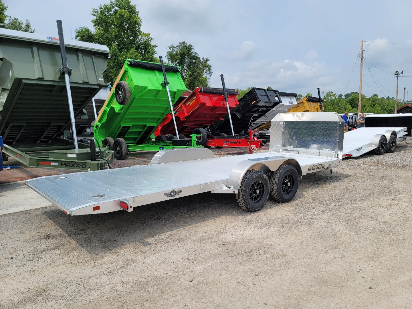 New 2025 Aluma 8220 ANN Car Hauler