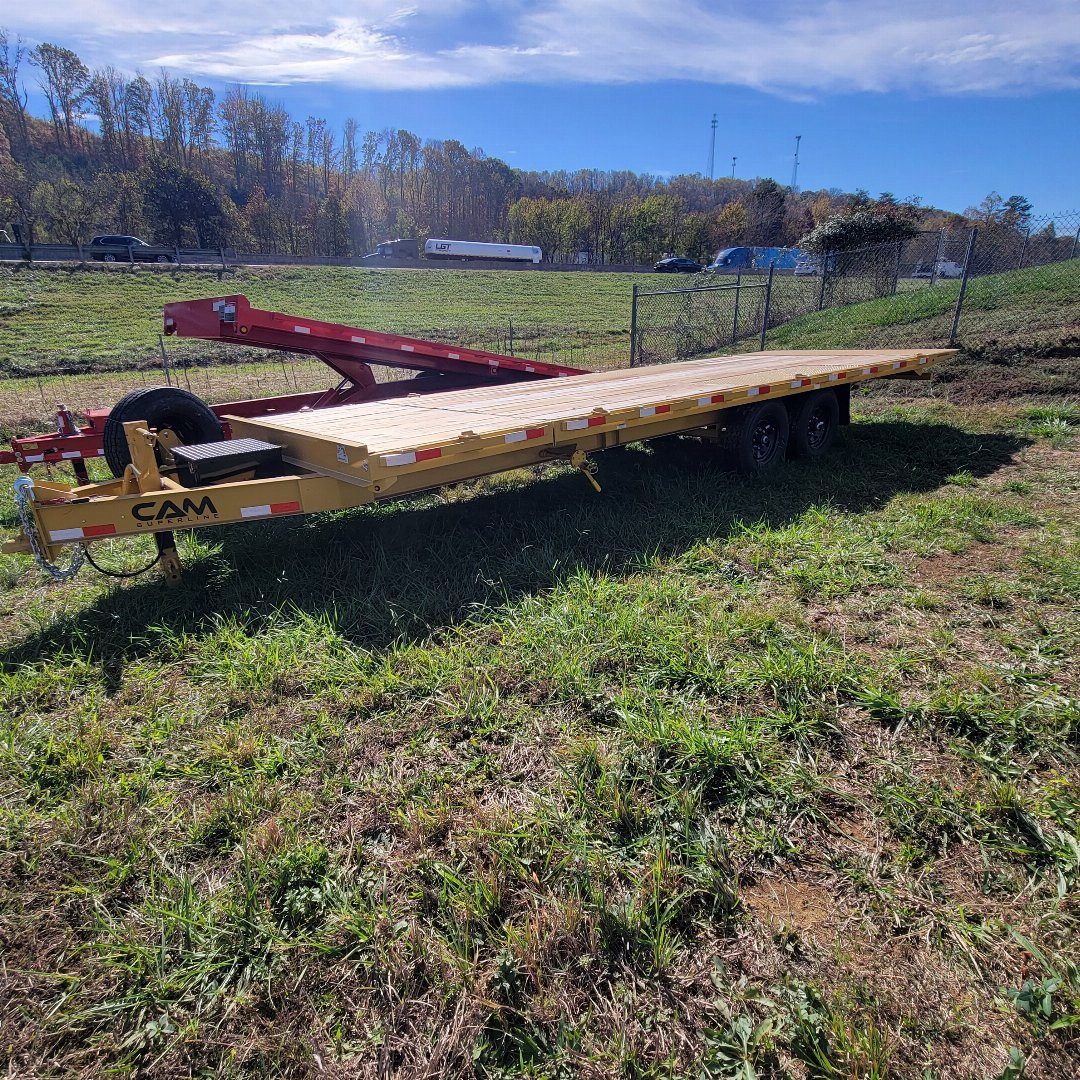 New 2024 Cam Superline 7 CAM DECKOVER TILT 20+4 Equipment Trailer