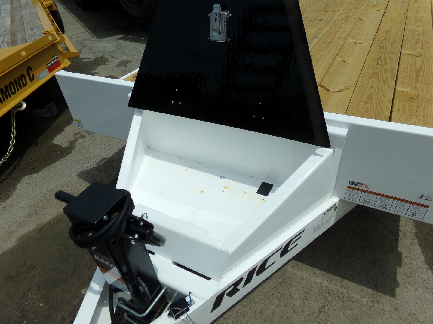 New 2024 Rice Trailers 82X18+2 14K MAGNUM Equipment Trailer