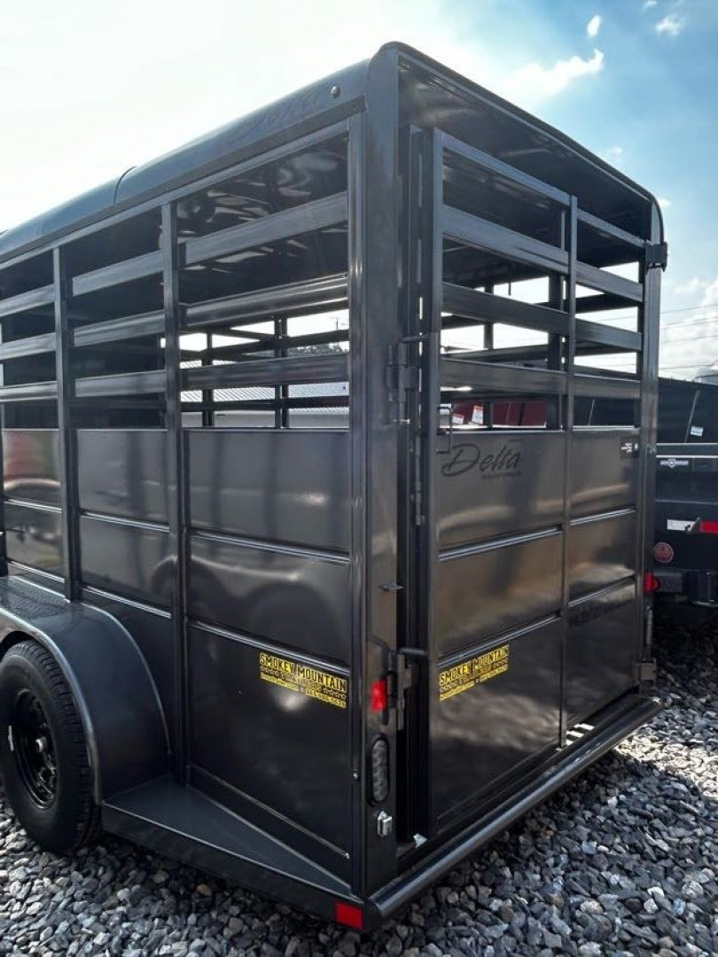 New 2024 Delta Trailers 7X16' 7' TALL Stock / Stock Combo Trailer