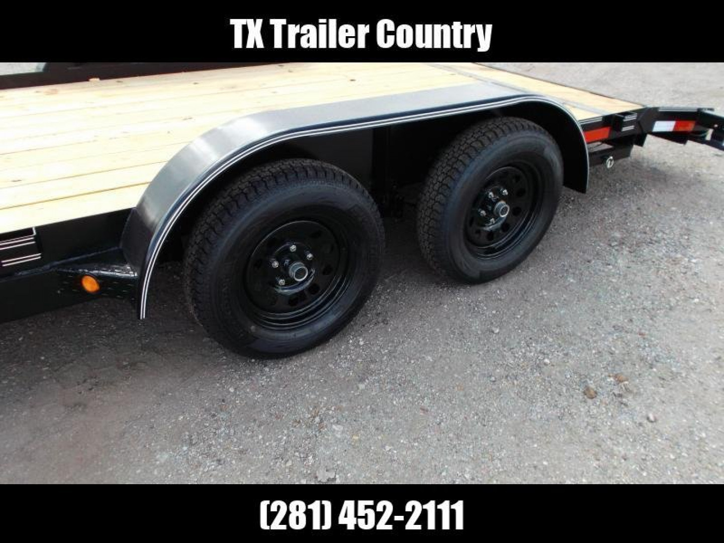New 2025 LONGHORN TRAILERS 83x18 7K Car Hauler Trailer / Race Car Trailer / 2ft Dovetail / 5ft Ramps / Brakes