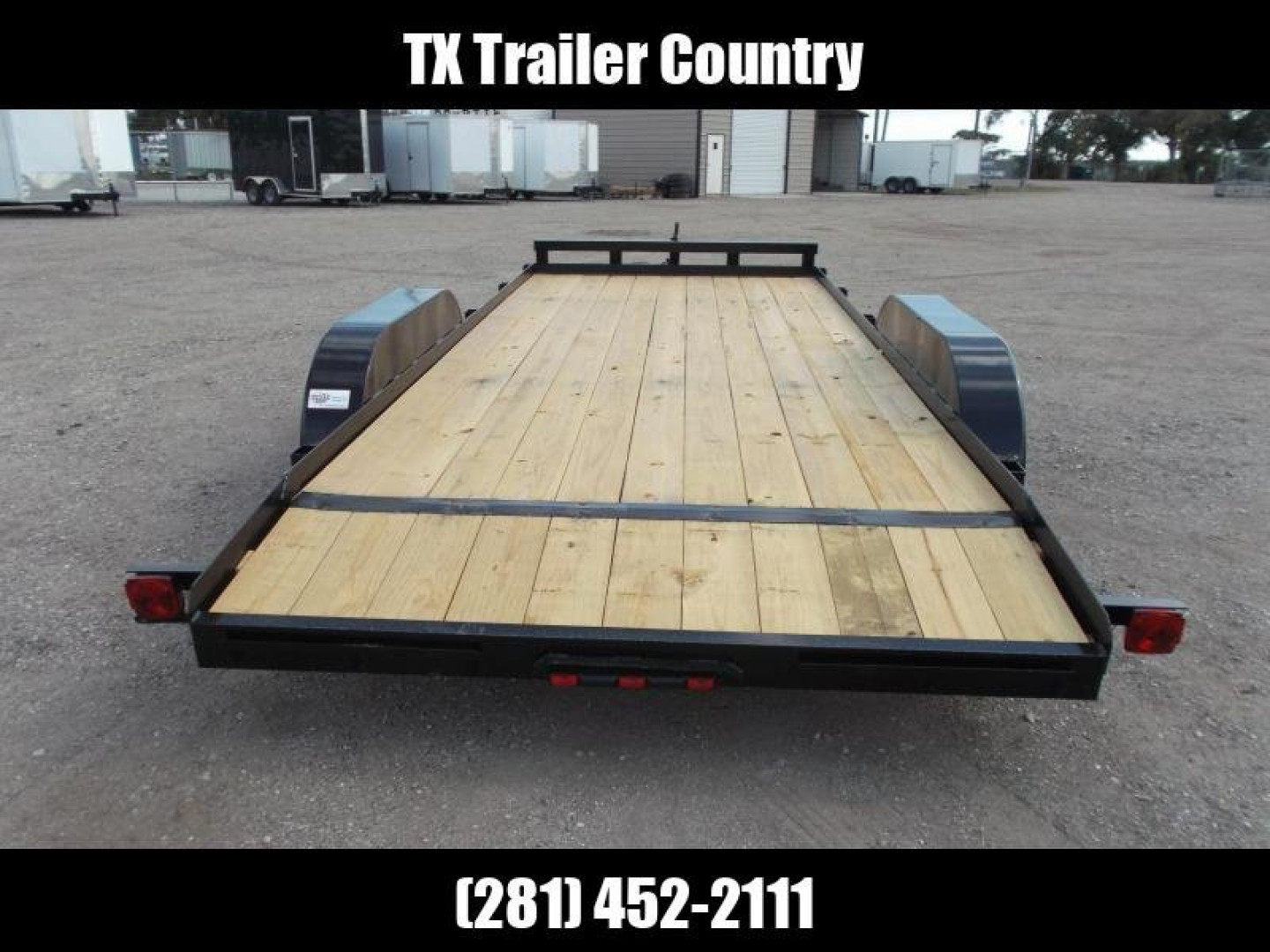 New 2025 LONGHORN TRAILERS 83x18 7K Car Hauler Trailer / Race Car Trailer / 2ft Dovetail / 5ft Ramps / Brakes