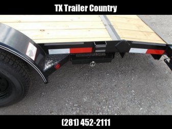 New 2025 LONGHORN TRAILERS 83x18 7K Car Hauler Trailer / Race Car Trailer / 2ft Dovetail / 5ft Ramps / Brakes