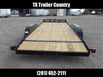 New 2025 LONGHORN TRAILERS 83x18 7K Car Hauler Trailer / Race Car Trailer / 2ft Dovetail / 5ft Ramps / Brakes