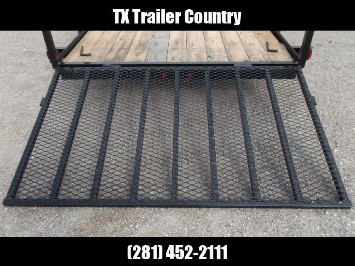 New 2025 LONGHORN TRAILERS 83x20 Utility Trailer / 4ft Ramp Gate / Electric Brakes