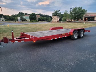 New 2023 CAM SUPERLINE 5CAM 20' CARHAULER Wood Car Hauler