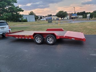 New 2023 CAM SUPERLINE 5CAM 20' CARHAULER Wood Car Hauler