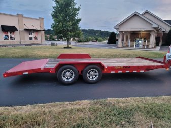 New 2023 CAM SUPERLINE 5CAM 20' CARHAULER Wood Car Hauler