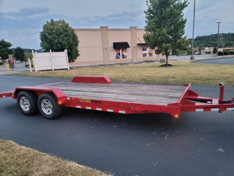 New 2023 CAM SUPERLINE 5CAM 20' CARHAULER Wood Car Hauler
