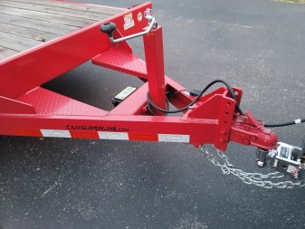 New 2023 CAM SUPERLINE 5CAM 20' CARHAULER Wood Car Hauler