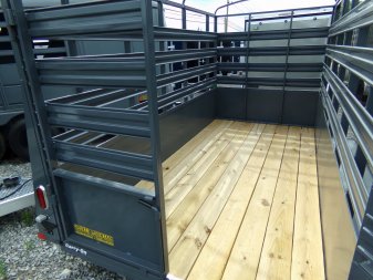 New 2024 Carry-On 6X12 LIVESTOCK Stock / Stock Combo Trailer