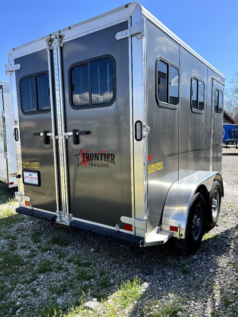 New 2024 Frontier Trailers Stock / Stock Combo Trailer