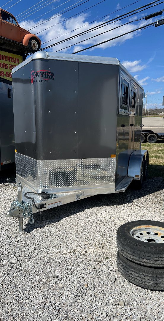 New 2024 Frontier Trailers Stock / Stock Combo Trailer