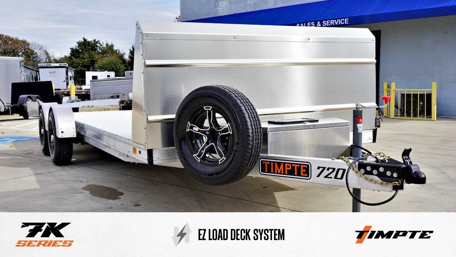 New 2024 Timpte 720 SPARE/SOLAR/ROCK GUARD Utility Trailer