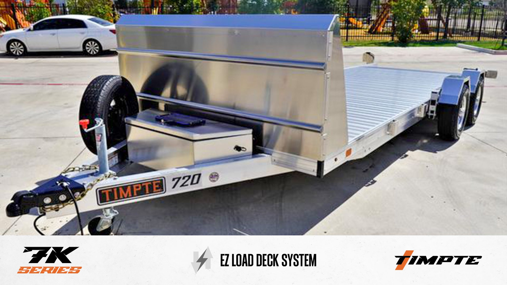 New 2024 Timpte 720 SPARE/SOLAR/ROCK GUARD Utility Trailer