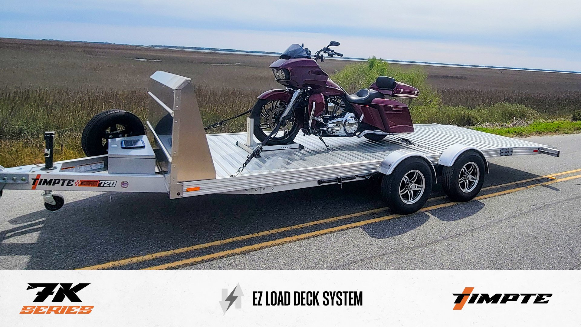 New 2024 Timpte 720 SPARE/SOLAR/ROCK GUARD Utility Trailer