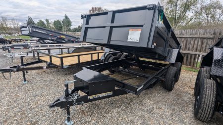 New 2024 Carry-On 6x12 no ramps 10K Dump Trailer