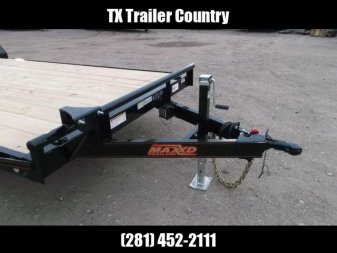 New 2025 MAXXD 83X24 10K C5X Car Hauler / Racing Trailer / Flatbed Trailer / 5200# Axles / Powder Coated / Dovetail / LEDs / 5ft Stow Away C-Channel Ramps
