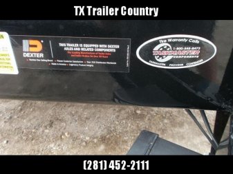 New 2025 Maxxd 102x24 10K H5X Car Hauler / Flatbed Trailer / Equipment Hauler / Powder Coated / 5200# Axles / Drive Over Fenders / 5ft Stow Away C-Channel Ramps