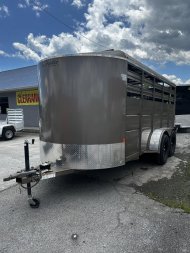 Used 2020 Delta Trailers 16' stock Stock / Stock Combo Trailer