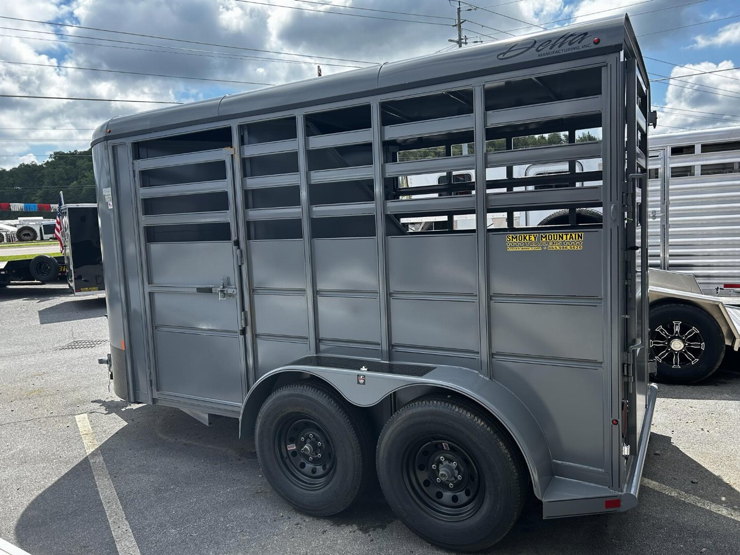 New 2024 Delta Trailers 16' Stock Combo 7' tall Cargo / Enclosed Trailer
