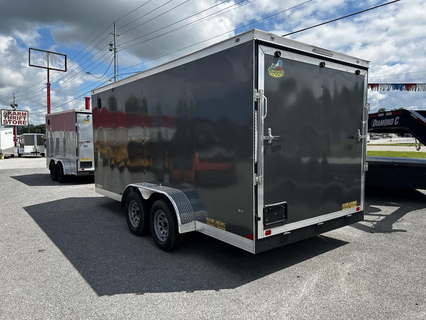New 2024 Covered Wagon Trailers 7x14 Cargo / Enclosed Trailer