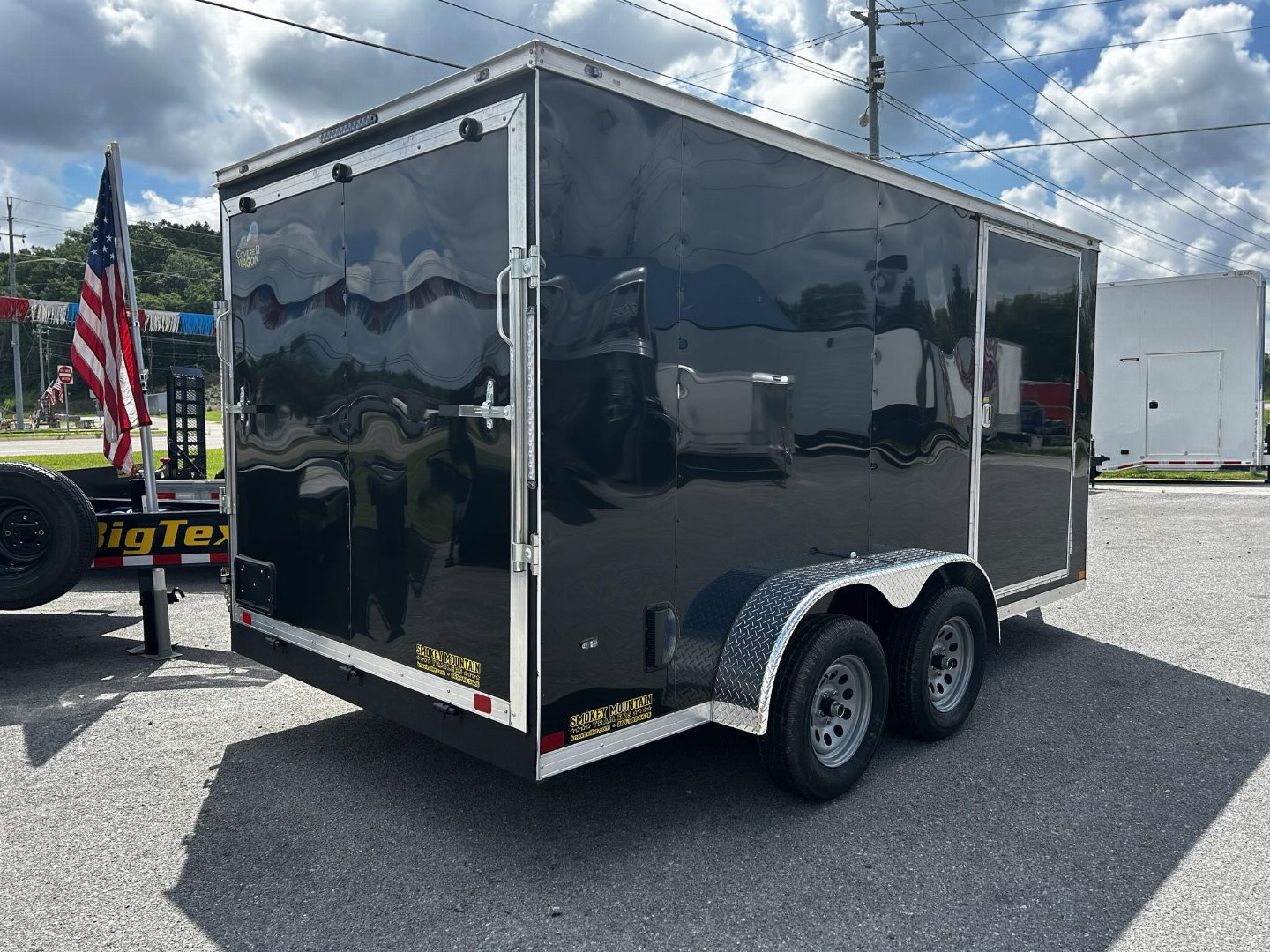 New 2024 Covered Wagon Trailers 7x14 Cargo / Enclosed Trailer
