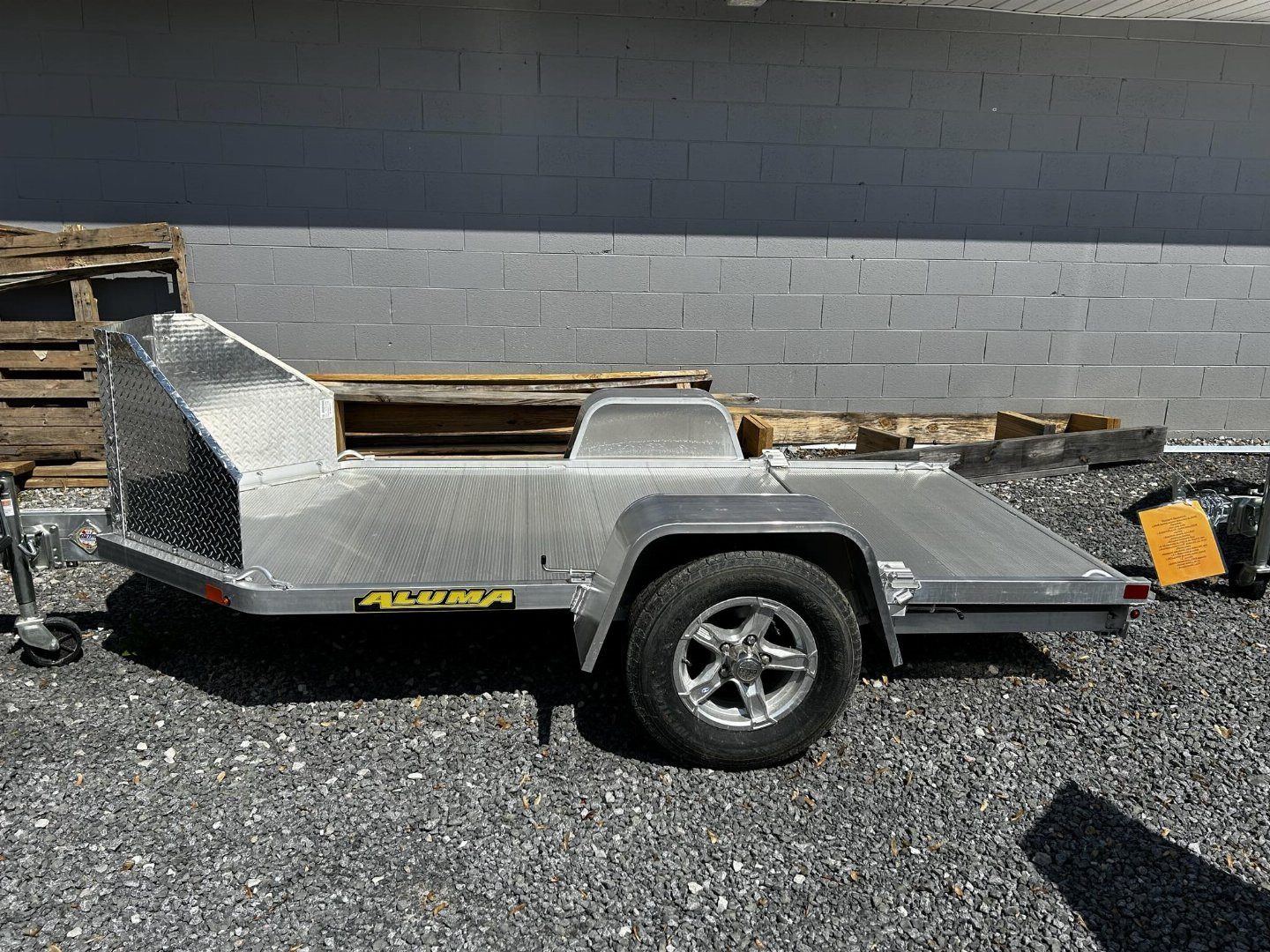 New 2025 Aluma MC1F-S-R Motorcycle Trailer