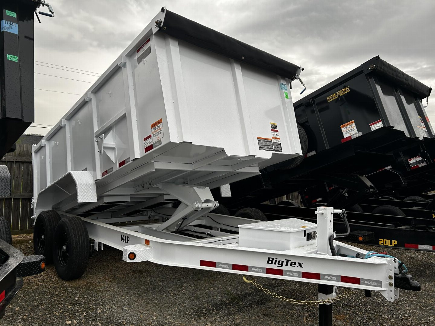 New 2024 Big Tex Trailers 14LP-14-4' Dump Trailer