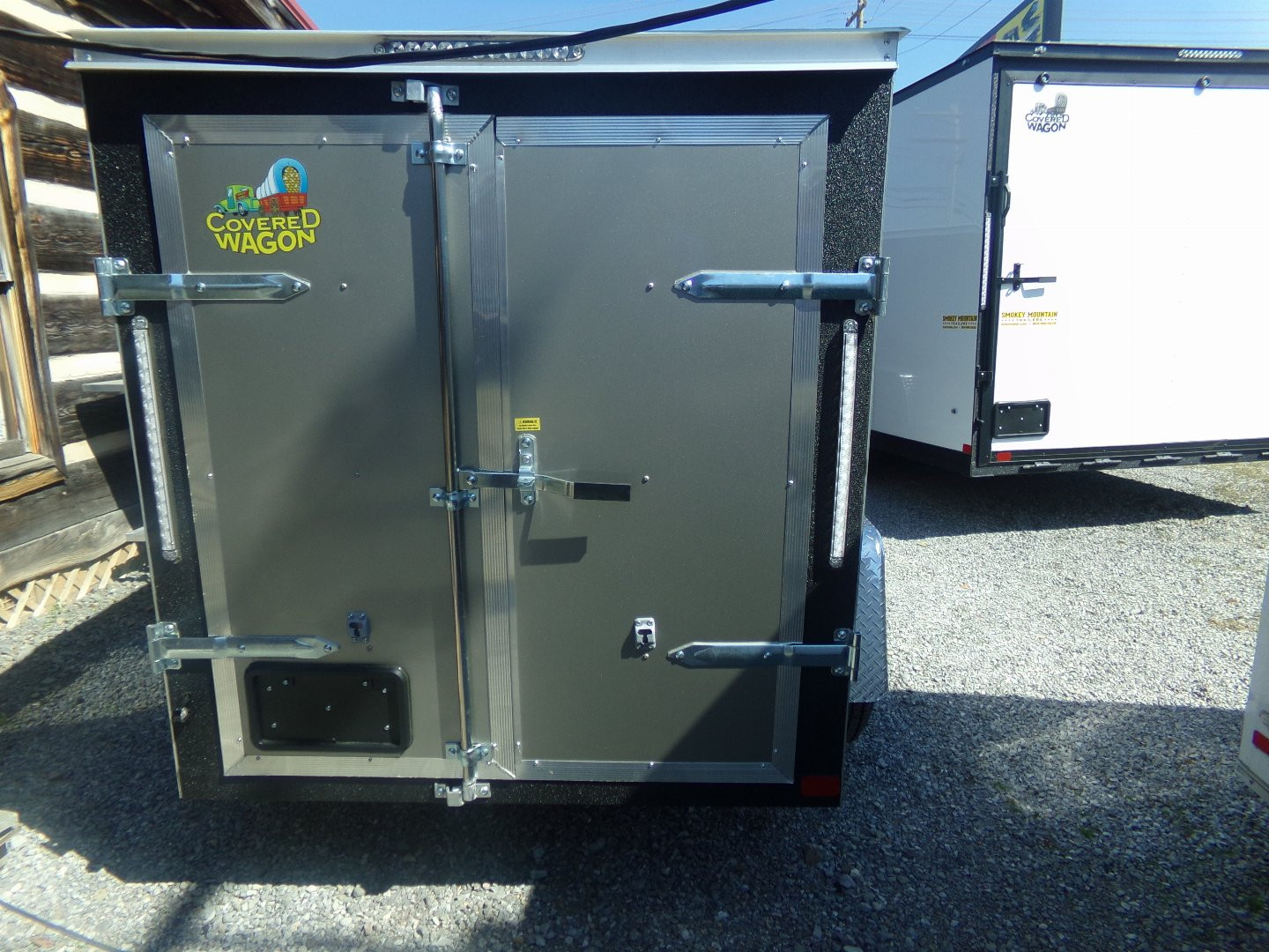 New 2024 COVERED WAGON TRAILERS 5X8 SA PEWTER Cargo / Enclosed Trailer