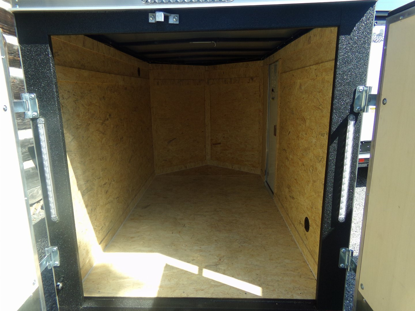 New 2024 COVERED WAGON TRAILERS 5X8 SA PEWTER Cargo / Enclosed Trailer