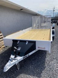 New 2024 Rice Trailers 6.4X14 Utility Trailer
