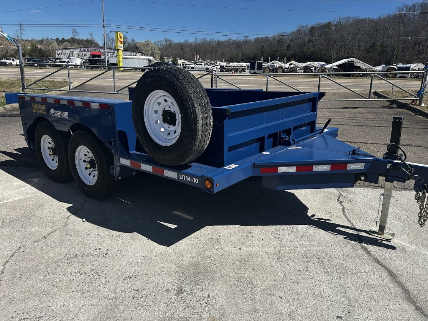 New 2024 Air Tow UT14-10 Equipment Trailer