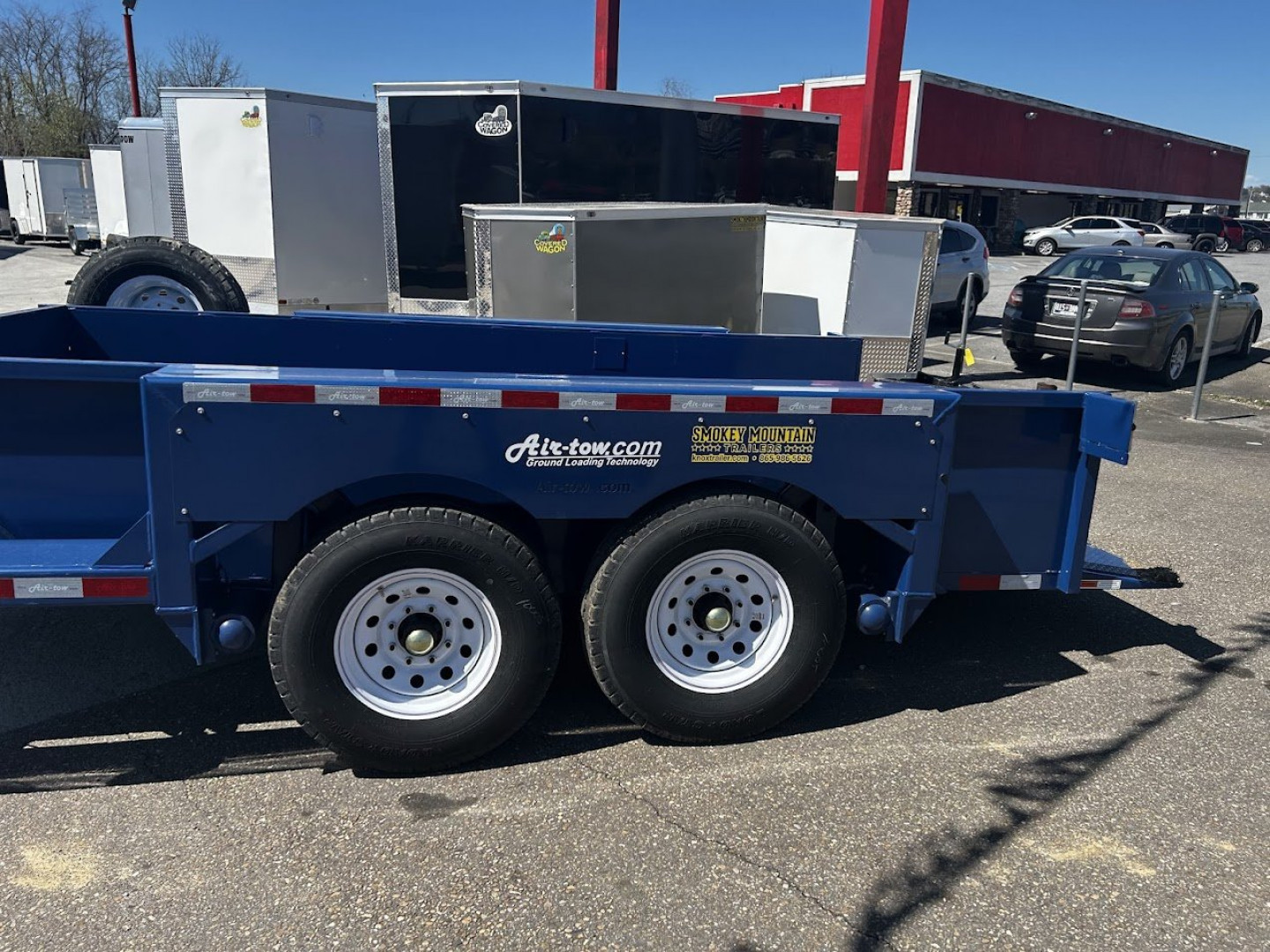 New 2024 Air Tow UT14-10 Equipment Trailer