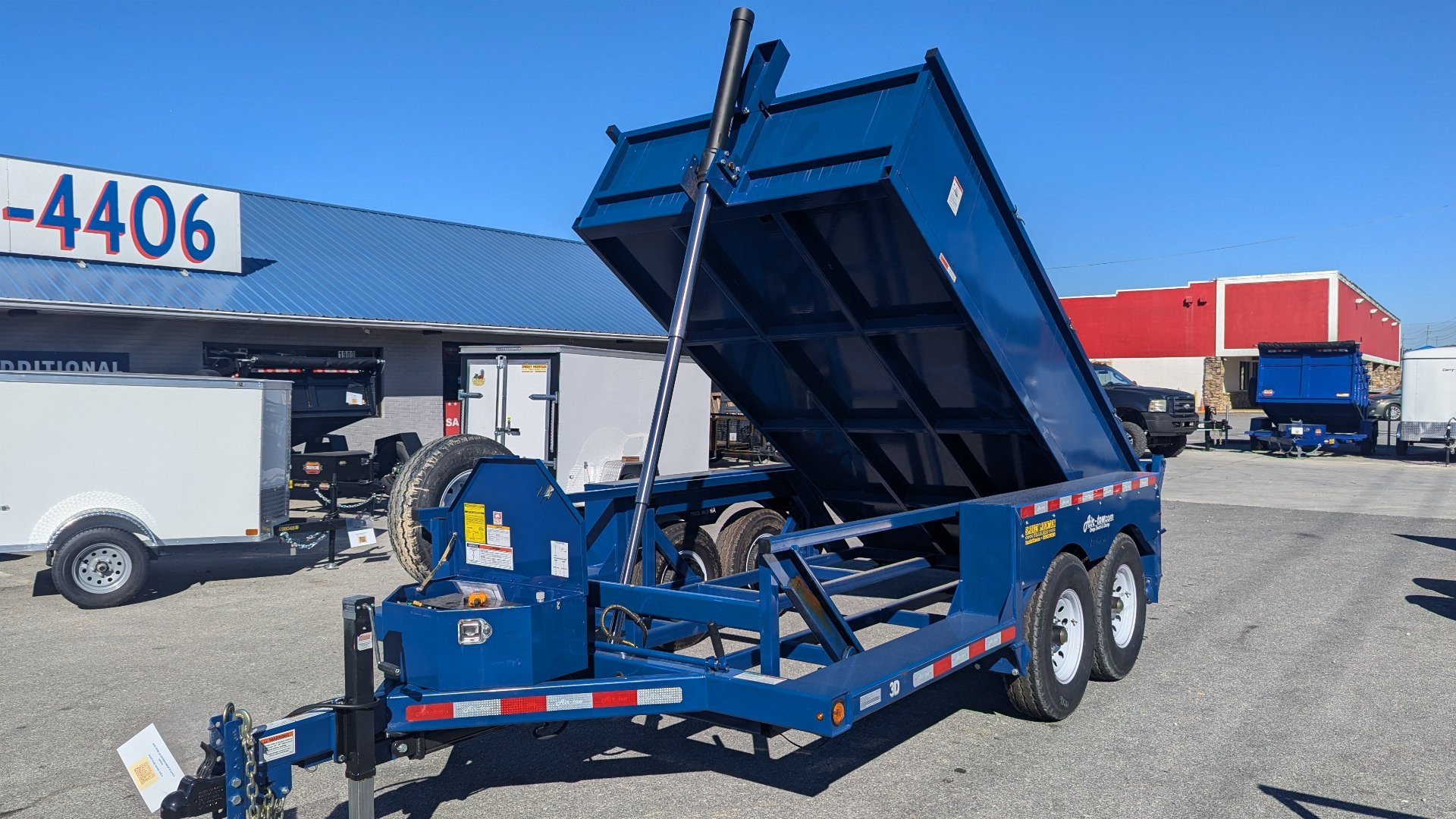 New 2024 AIR TOW 3D-12 Equipment Trailer