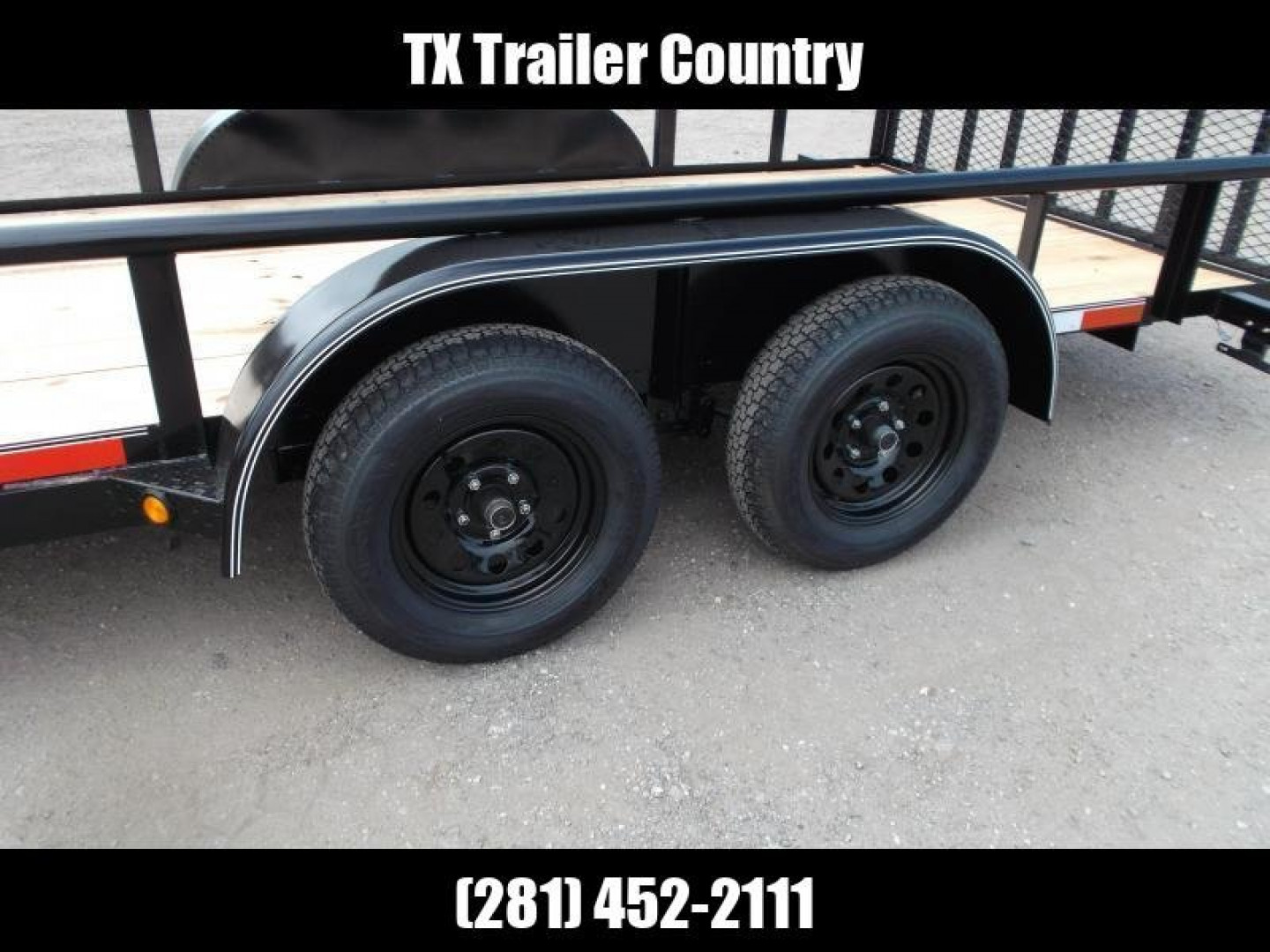New 2025 LONGHORN TRAILERS 16ft Utility Trailer / Pipetop / 4ft Ramp Gate