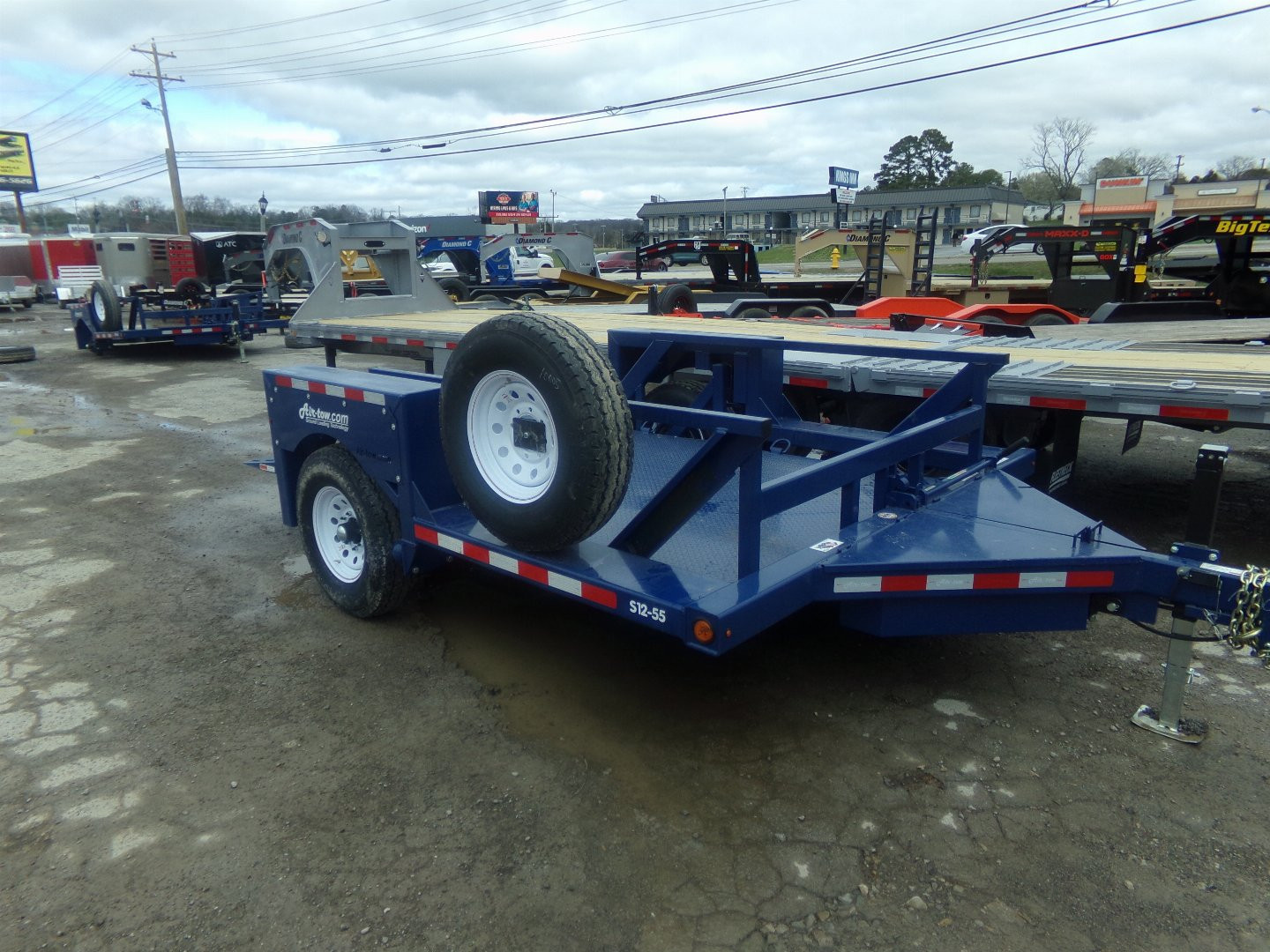New 2024 Air Tow S12-55 Equipment Trailer