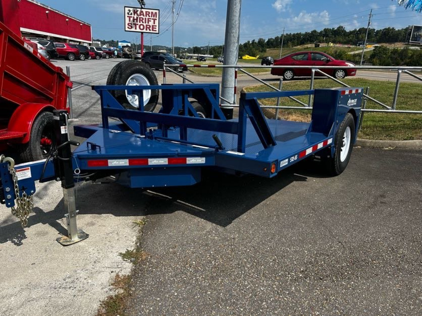 New 2024 Air Tow S12-55 Equipment Trailer