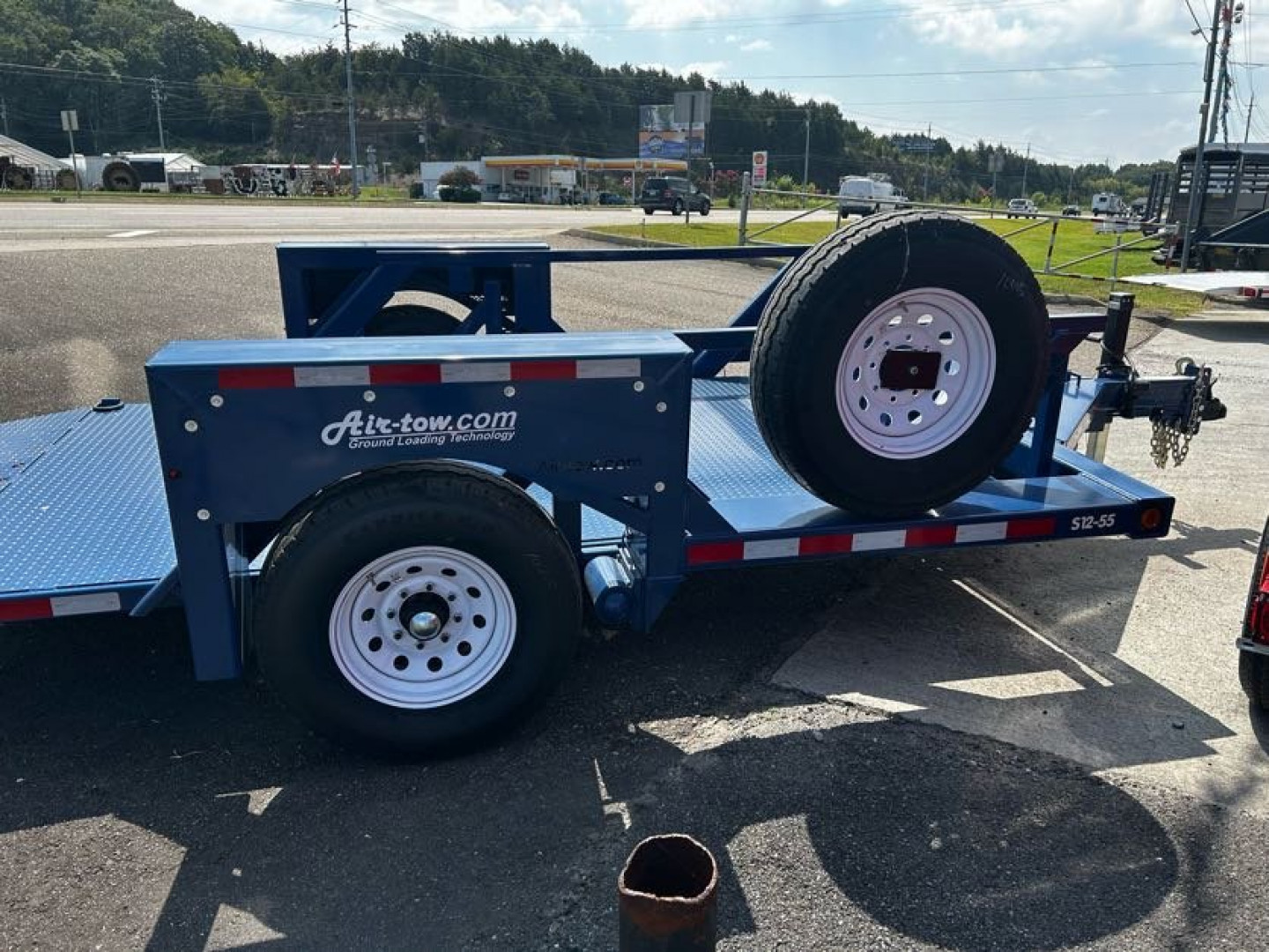 New 2024 Air Tow S12-55 Equipment Trailer