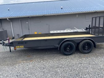 New 2024 Rice Trailers 6.4x16 Utility Trailer