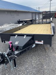 New 2024 Rice Trailers 6.4x16 Utility Trailer
