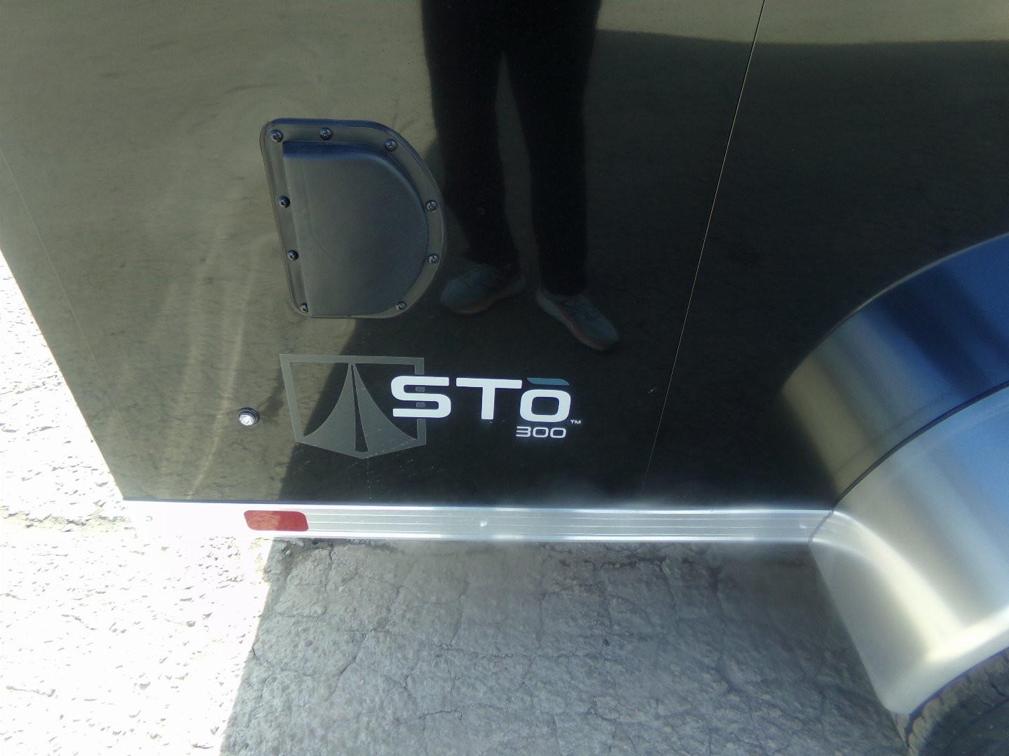 New 2024 ATC 6X12 BLACK Cargo / Enclosed Trailer