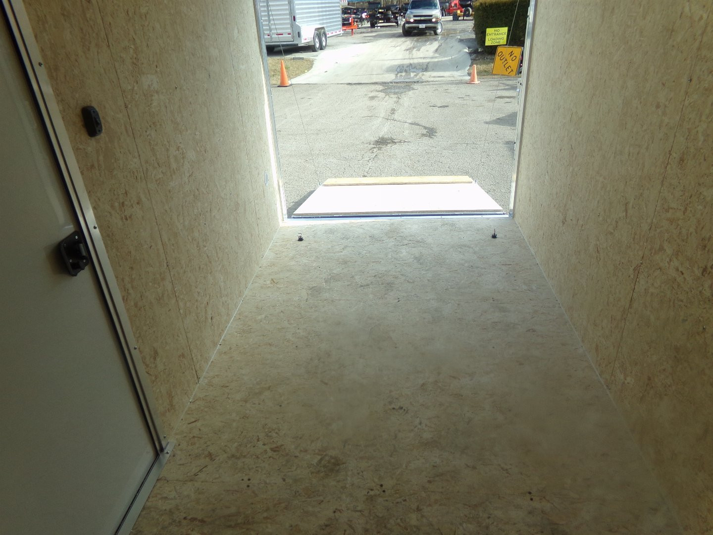New 2024 ATC 6X12 BLACK Cargo / Enclosed Trailer