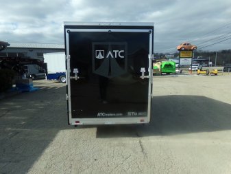 New 2024 ATC 6X12 BLACK Cargo / Enclosed Trailer