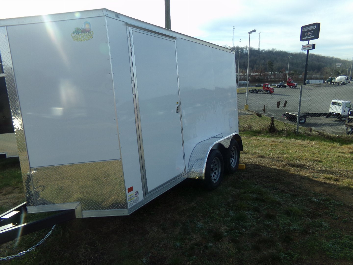 New 2024 Covered Wagon Trailers 6X12 TA Cargo / Enclosed Trailer