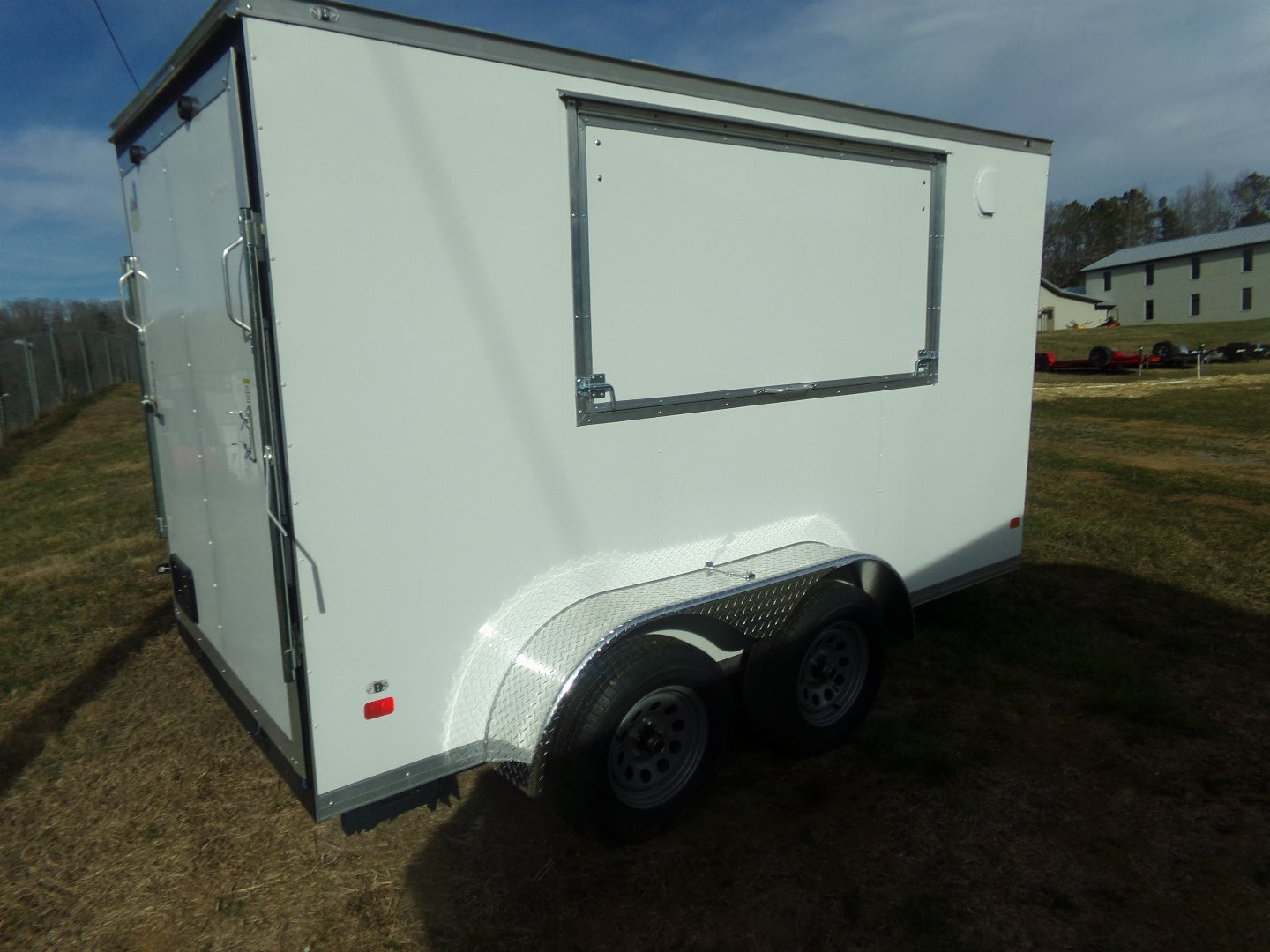 New 2024 Covered Wagon Trailers 6X12 TA Cargo / Enclosed Trailer