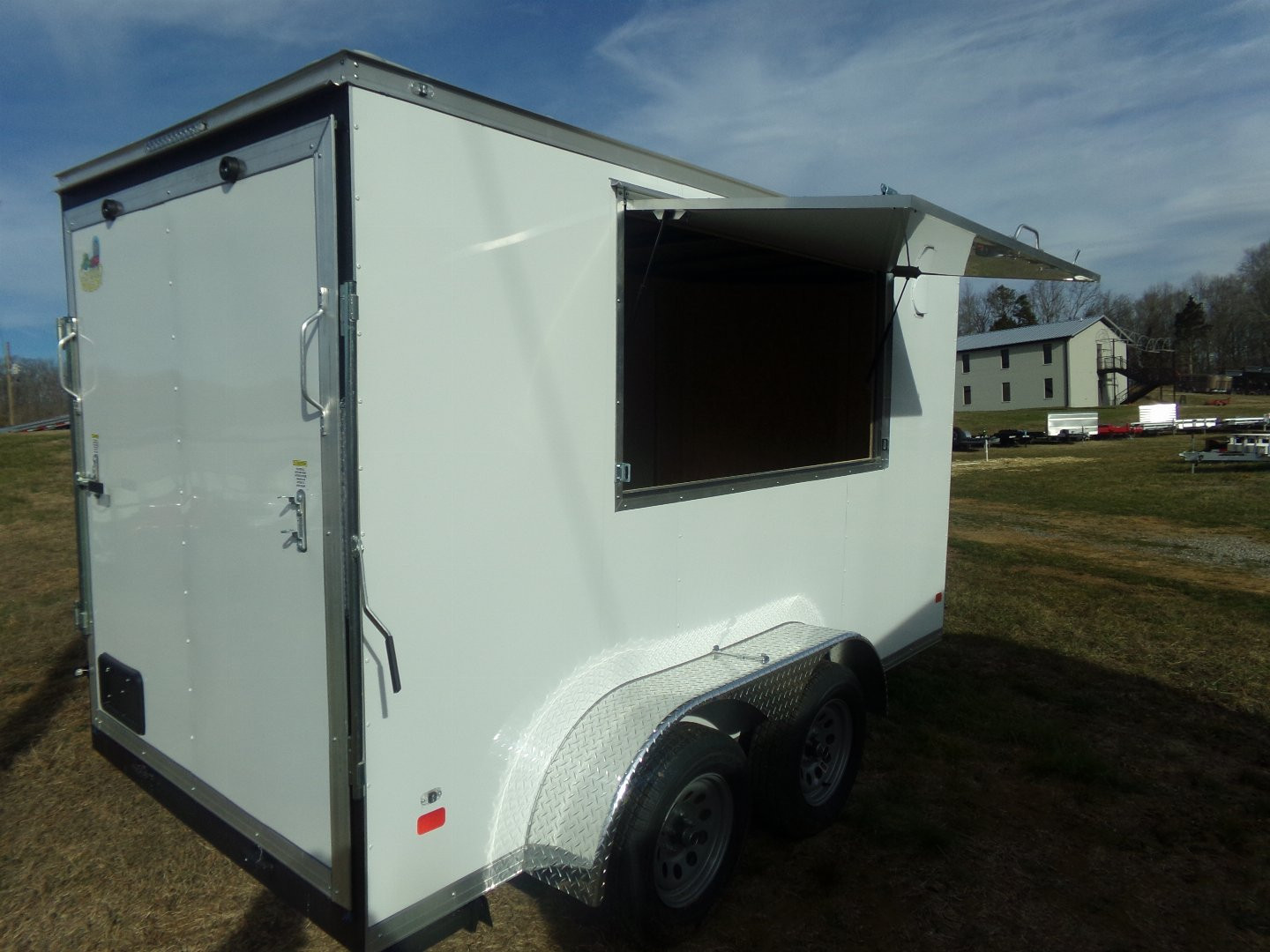 New 2024 Covered Wagon Trailers 6X12 TA Cargo / Enclosed Trailer