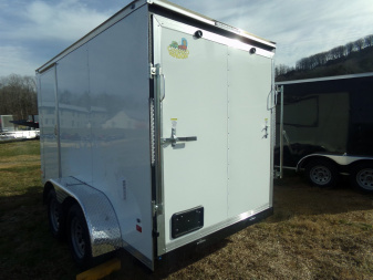 New 2024 Covered Wagon Trailers 6X12 TA Cargo / Enclosed Trailer