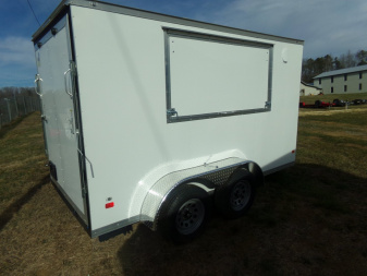 New 2024 Covered Wagon Trailers 6X12 TA Cargo / Enclosed Trailer